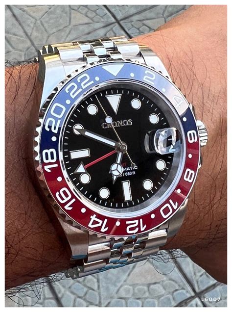 rolex pepsi homage|Rolex gmt homage review.